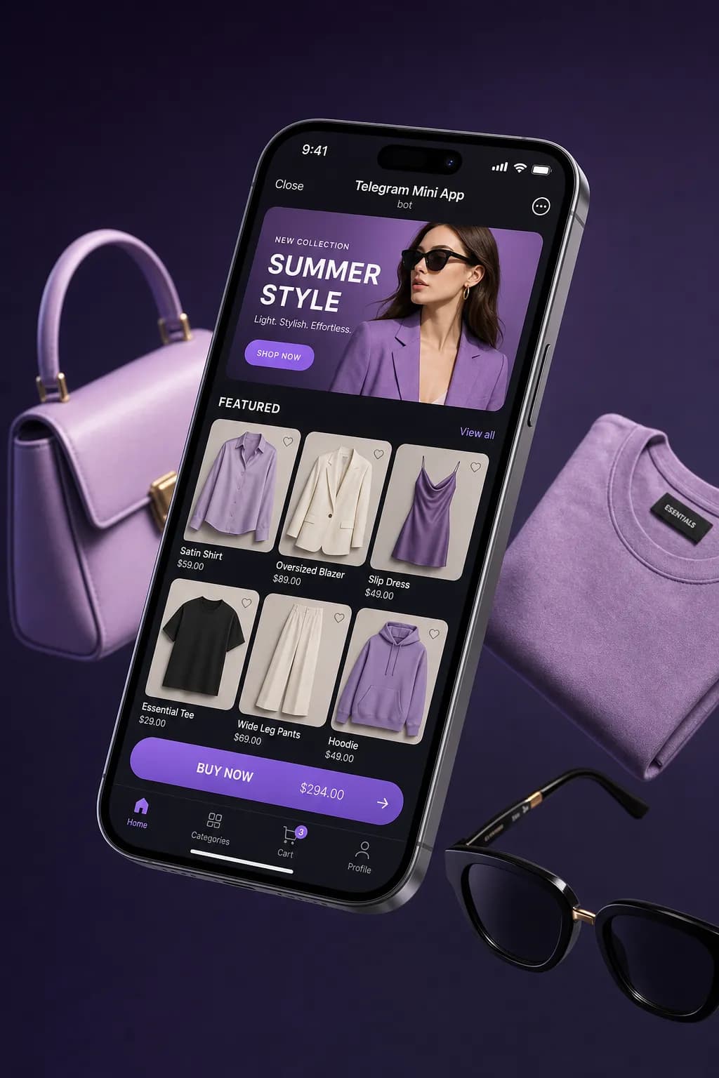 Atelier — Mode storefront design preview