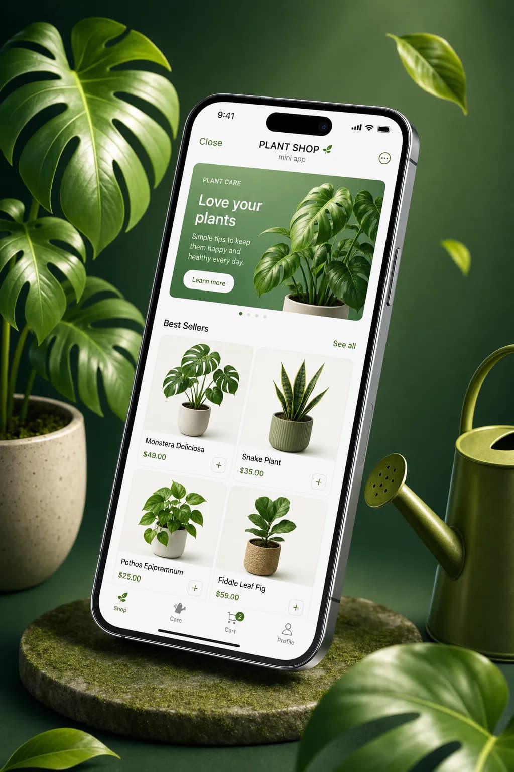 Botanica — Plantes storefront design preview