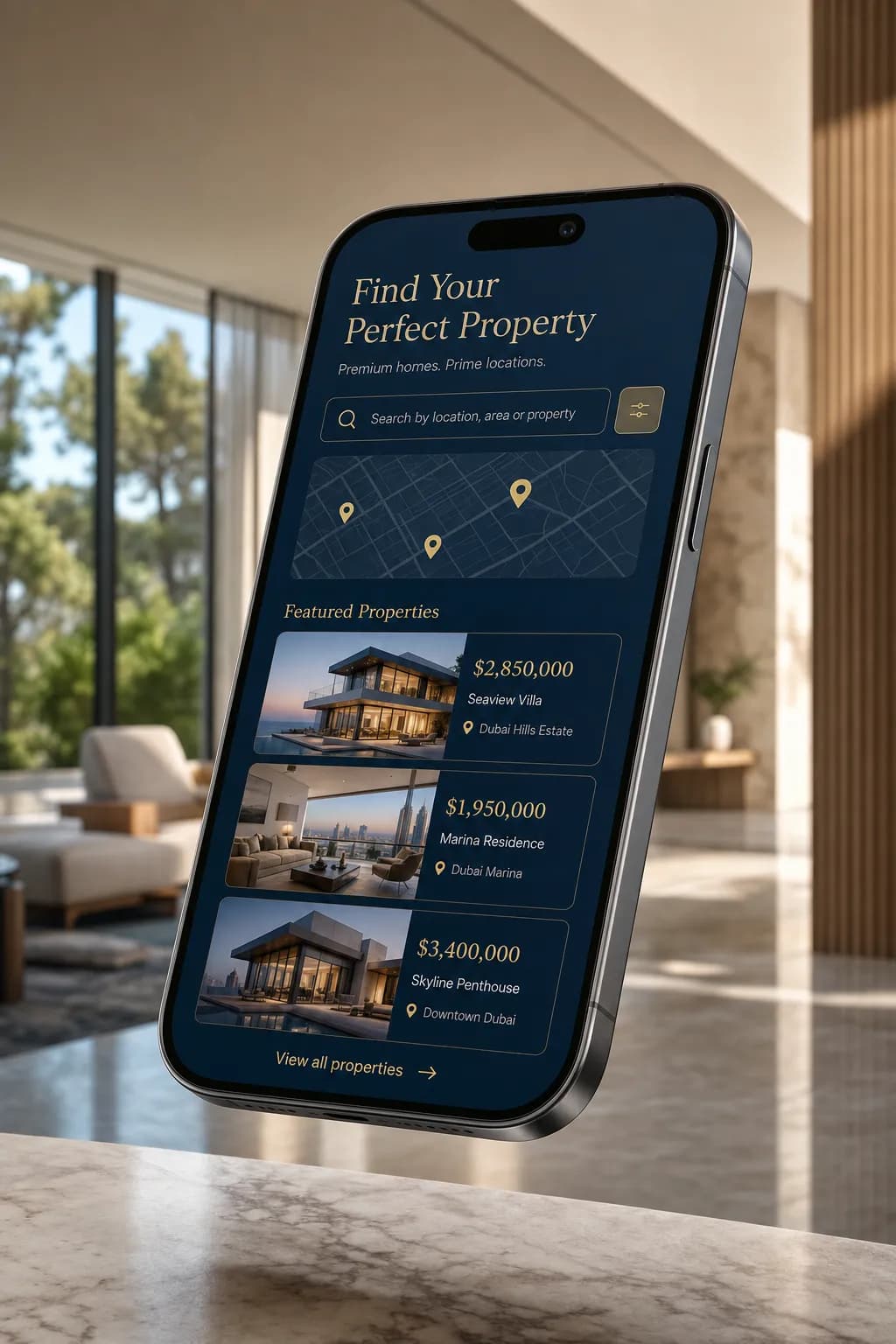Estate — Real Estate storefront design preview